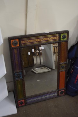 Lot 717 - Eastern framed wall mirror