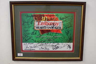 Lot 107 - The Crucible Theatre, Sheffield, Embasy World...