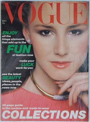 Lot 220 - A quantity of assorted Vogue Magazines, to...
