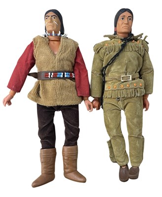 Lot 105 - A pair of 1970s Gabriel/Marx Lone Ranger...