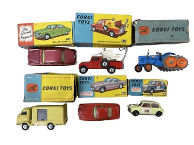 Lot 48 - A collection of boxed die-cast Corgi vehicles,...