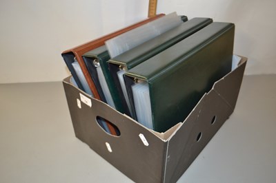 Lot 14 - Four empty postcard albums