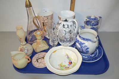 Lot 17 - Mixed Lot: Various assorted ceramics and glass...
