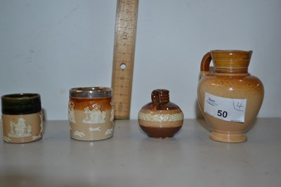 Lot 50 - Mixed Lot: Miniature Doulton tankard and...