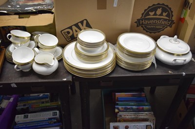 Lot 627 - Royal Doulton Clarendon gilt trimmed part...