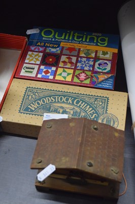 Lot 651 - Various small games , woodstock chimes,...