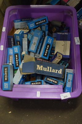 Lot 653 - Box containing a large quantity of various...