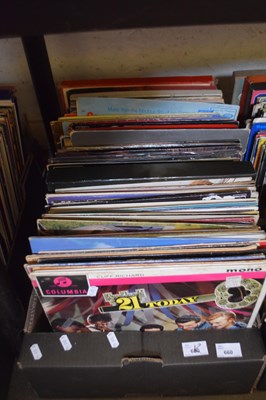 Lot 660 - Box of various assorted LP's