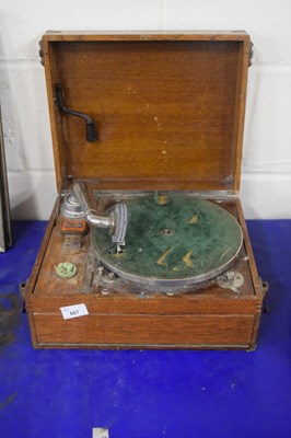 Lot 667 - Vintage gramophone