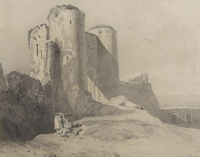 Lot 521 - John Sell Cotman (British,1782-1842), 'Ruined...