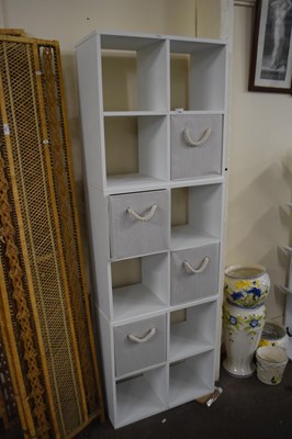Lot 708 - White storage unit
