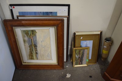 Lot 721 - Quantity of assorted framed pictures (a/f)