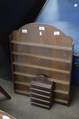 Lot 753 - Two thimble racks