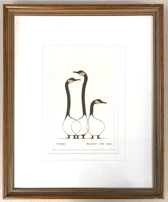 Lot 104 - Benjamin Chee Chee (Canadian, 20th century),...