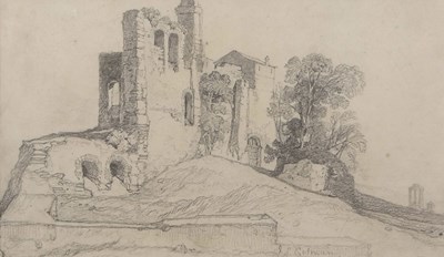 Lot 517 - John Sell Cotman (British,1782-1842), Castle...