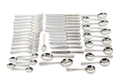 Lot 276 - A Dubarry patterned forty four piece cutlery...