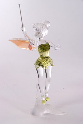 Lot 4 - A Swarovski Disney figure of Tinkerbell in...