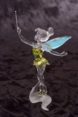 Lot 4 - A Swarovski Disney figure of Tinkerbell in...