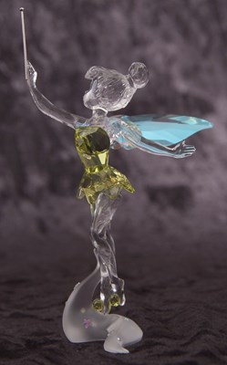 Lot 4 - A Swarovski Disney figure of Tinkerbell in...