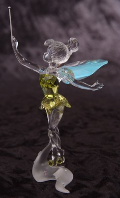 Lot 4 - A Swarovski Disney figure of Tinkerbell in...