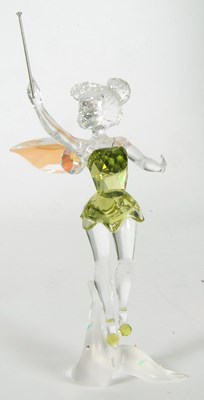 Lot 4 - A Swarovski Disney figure of Tinkerbell in...