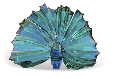 Lot 7 - A Swarovski SCS model of peacock Arya, 2015,...