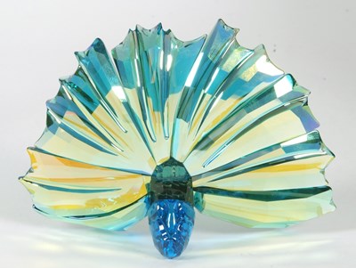 Lot 7 - A Swarovski SCS model of peacock Arya, 2015,...
