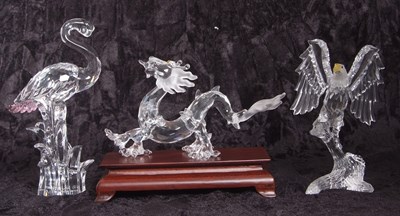 Lot 11 - A Swarovski crystal Zodiac model for the year...