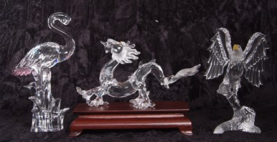 Lot 11 - A Swarovski crystal Zodiac model for the year...