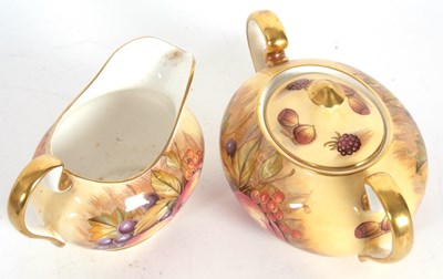 Lot 30 - A quantity of Aynsley wares decorated with...