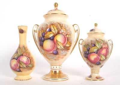 Lot 30 - A quantity of Aynsley wares decorated with...