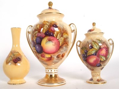 Lot 30 - A quantity of Aynsley wares decorated with...