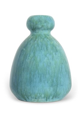 Lot 50 - A Ruskin vase with baluster body with a...