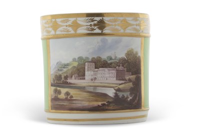 Lot 75 - A large Bloor Derby porter mug, the base with...