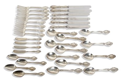 Lot 299 - Tiffany & Co "Richelieu" sterling flatware...