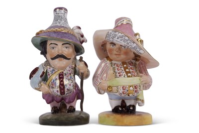 Lot 36 - Two Royal Crown Derby Mansion House Dwarfs;...