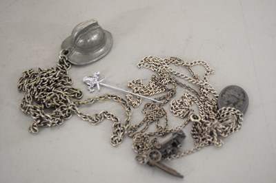 Lot 141C - QTY FIRE SERVICE INTEREST JEWELLERY