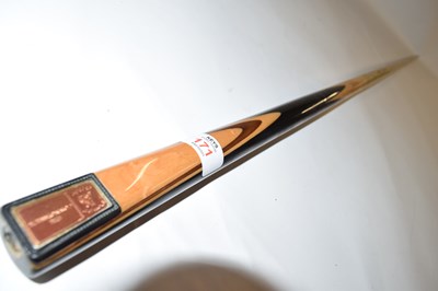 Lot 171 - Powerglide Connoisseur cue, similar to the cue...
