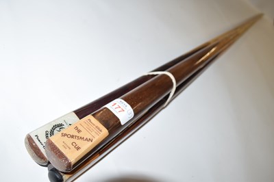 Lot 177 - Three Powerglide The Sportsman cues, Grand...