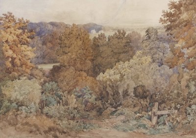 Lot 538 - John Joseph Cotman (1814-1878), View over a...