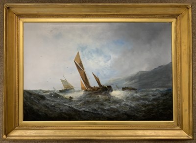 Lot 56 - Dutch school, 20th century, Shipping vessels...