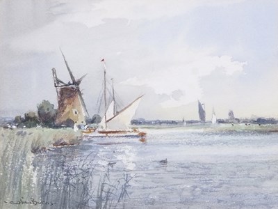 Lot 625 - Colin W. Burns (British, b.1944), "Drying...