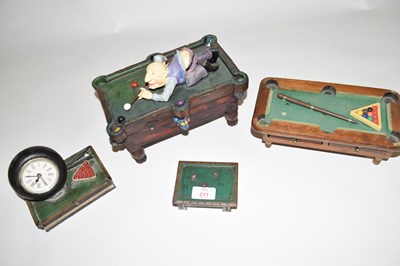 Lot 211 - Mixed Lot comprising a novelty money box...
