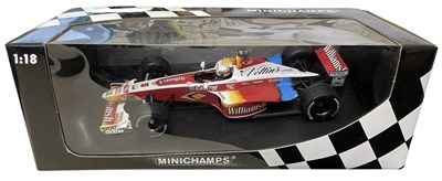 Lot 187 - A boxed Minichamps 1:18 scale model, Williams...