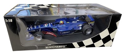 Lot 190 - A boxed Minichamps 1:18 scale model, Prost...