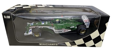 Lot 194 - A boxed Minichamps 1:18 scale model, Jaguar...
