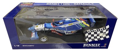 Lot 201 - A boxed Minichamps 1:18 scale model, Renault...