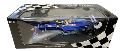 Lot 205 - A boxed Minichamps 1:18 scale model, Sauber...