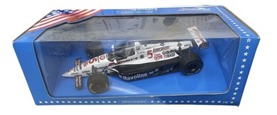 Lot 210 - A boxed Minichamps 1:18 scale model racing car,...