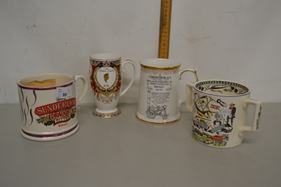 Lot 80 - Mixed Lot: Farmers Arms mug, a Sunderland...